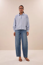 Load image into Gallery viewer, Sarah Short Blouse - Indi Grey
