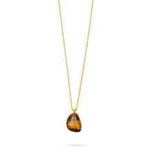 Load image into Gallery viewer, Rock Stone Necklace - Tiger's Eye