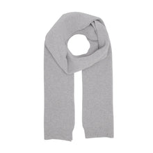 Load image into Gallery viewer, Merino Wool Scarf - Heather Grey
