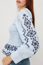 Load image into Gallery viewer, Tabi Top - Blue Bird
