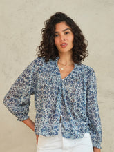 Load image into Gallery viewer, Esti Print Top - Blue
