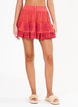 Load image into Gallery viewer, Mina Mini Skirt - Coral
