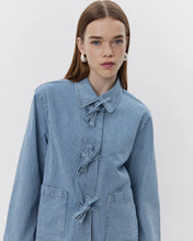 Load image into Gallery viewer, Marlo Jacket - Blue Stripe
