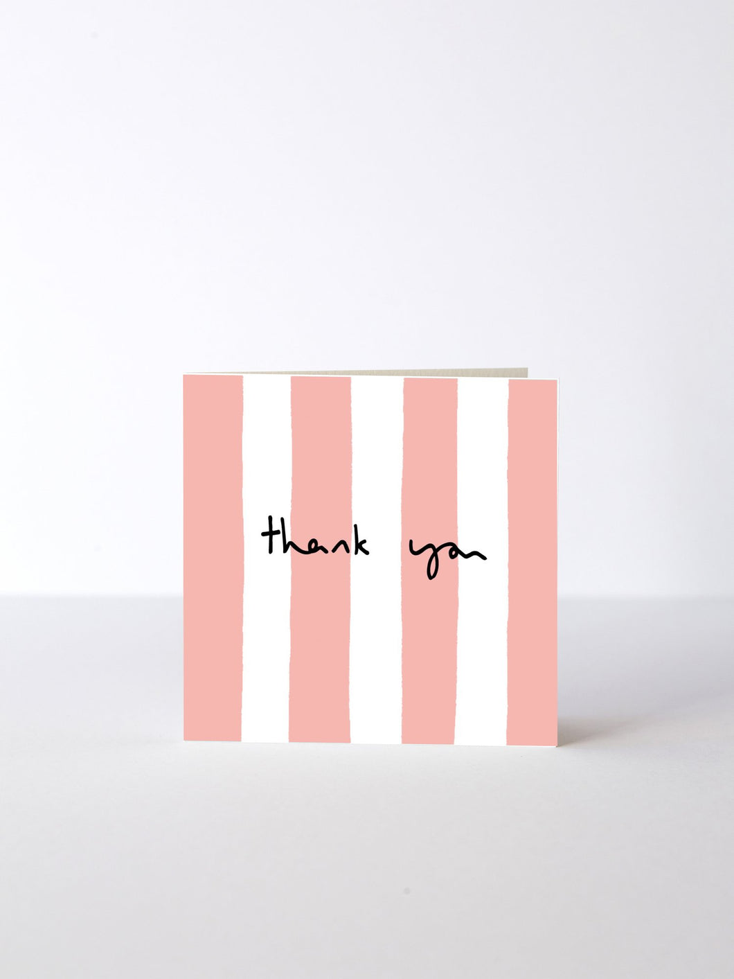 Stripe Thank You Card