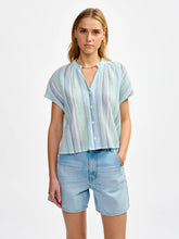 Load image into Gallery viewer, Cleo Blouse - Stripe
