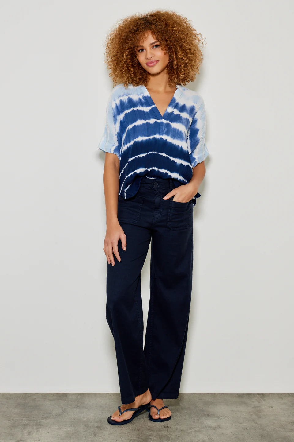 Lucia Trousers - Navy