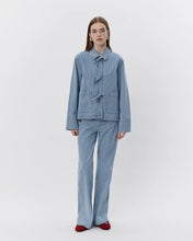 Load image into Gallery viewer, Marlo Jacket - Blue Stripe
