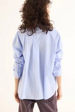 Load image into Gallery viewer, Caroline Oversized Shirt - Sky Blue
