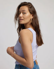 Load image into Gallery viewer, Rib Tank Top - Soft Lavender

