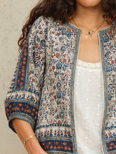 Load image into Gallery viewer, Cass Print Jacket - Indigo
