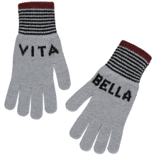 Load image into Gallery viewer, Vita Bella Gloves - Grey/ Black
