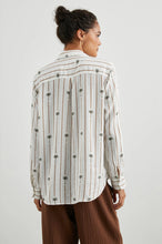 Load image into Gallery viewer, Charli Shirt - Stripe Palms
