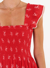 Load image into Gallery viewer, Vivi Print Dress - Red
