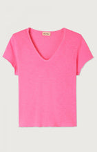 Load image into Gallery viewer, Sonoma 02 V-neck T-Shirt - Acid Pink
