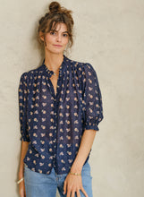 Load image into Gallery viewer, Dulcie Top - Navy
