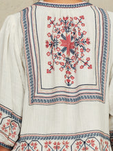 Load image into Gallery viewer, Calista Embroidered Jacket - Ecru/Multi
