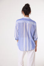 Load image into Gallery viewer, Manon Shirt - Blue Stripe
