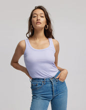 Load image into Gallery viewer, Rib Tank Top - Soft Lavender
