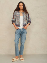 Load image into Gallery viewer, Cass Print Jacket - Indigo
