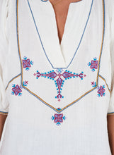Load image into Gallery viewer, Vivien Embroidered Top - Ecru
