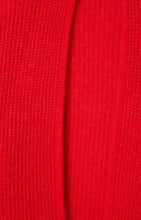 Load image into Gallery viewer, Red sweater on a light gray background. This relaxed edge to edge cardigan from American Vintage is a great go to knit to throw over a T-shirt or shirt. It is made from a lightweight and warm Italian yarn blend. Available at aprilmae - a womenswear boutique located in Chiswick west London specialising in contemporary, everyday clothing for women.  Visit our shop on Devonshire Road W4 for the latest arrivals from brands including Rains, Rails, Bellerose, Bonte, Vanessa Bruno, Hartford and Colorful Standard.
