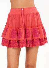 Load image into Gallery viewer, Mina Mini Skirt - Coral
