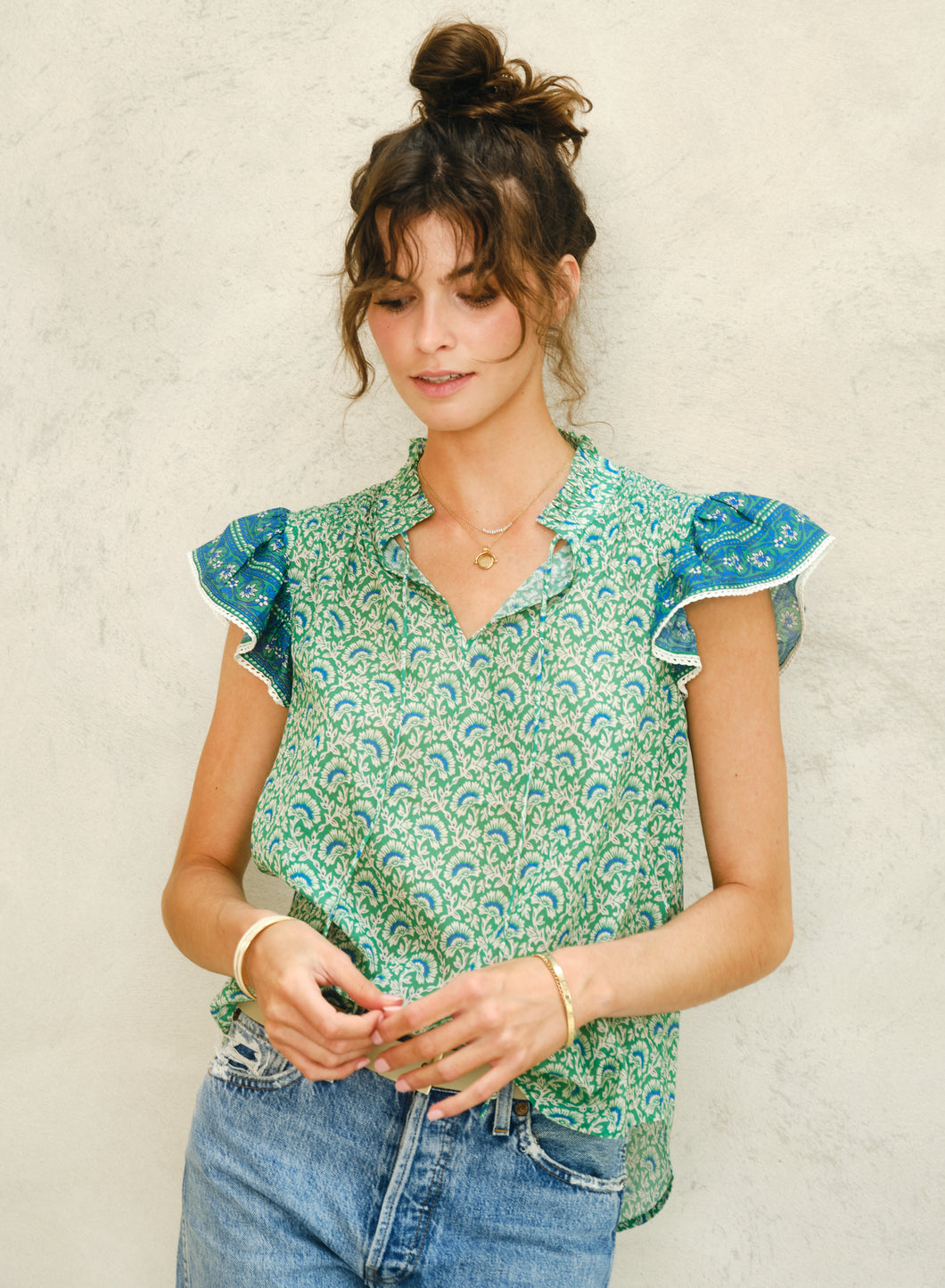 Dana Top - Green