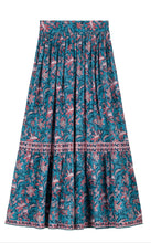 Load image into Gallery viewer, Jansiane Skirt - Teal Garden
