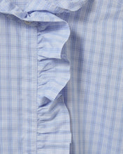 Load image into Gallery viewer, Belle Check Shirt - Blue
