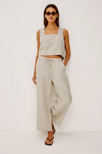 Load image into Gallery viewer, Emmie Crop Pant - Heathered Flax
