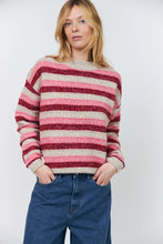 Load image into Gallery viewer, Macie Knit - Pink Stripe
