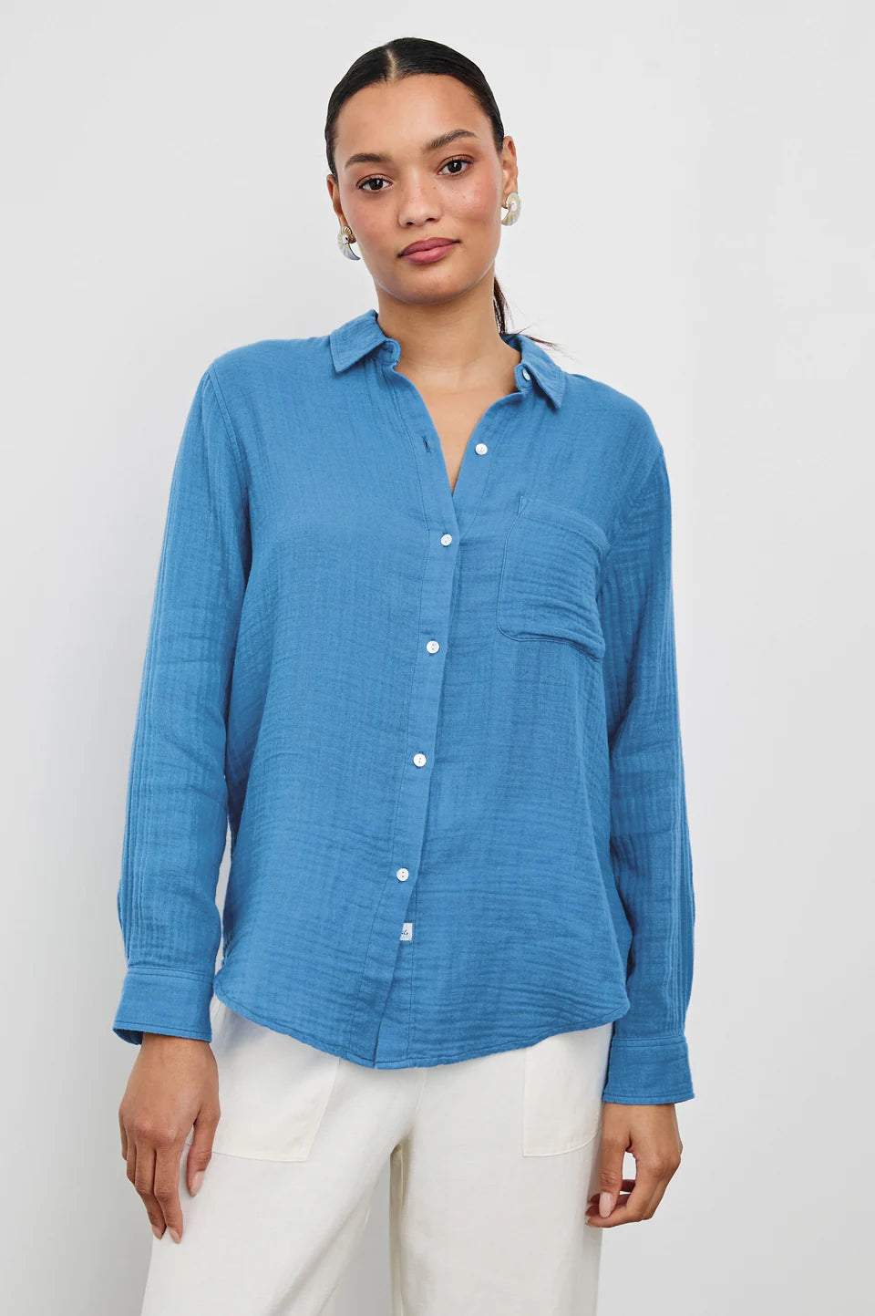 Ellis Shirt - French Blue
