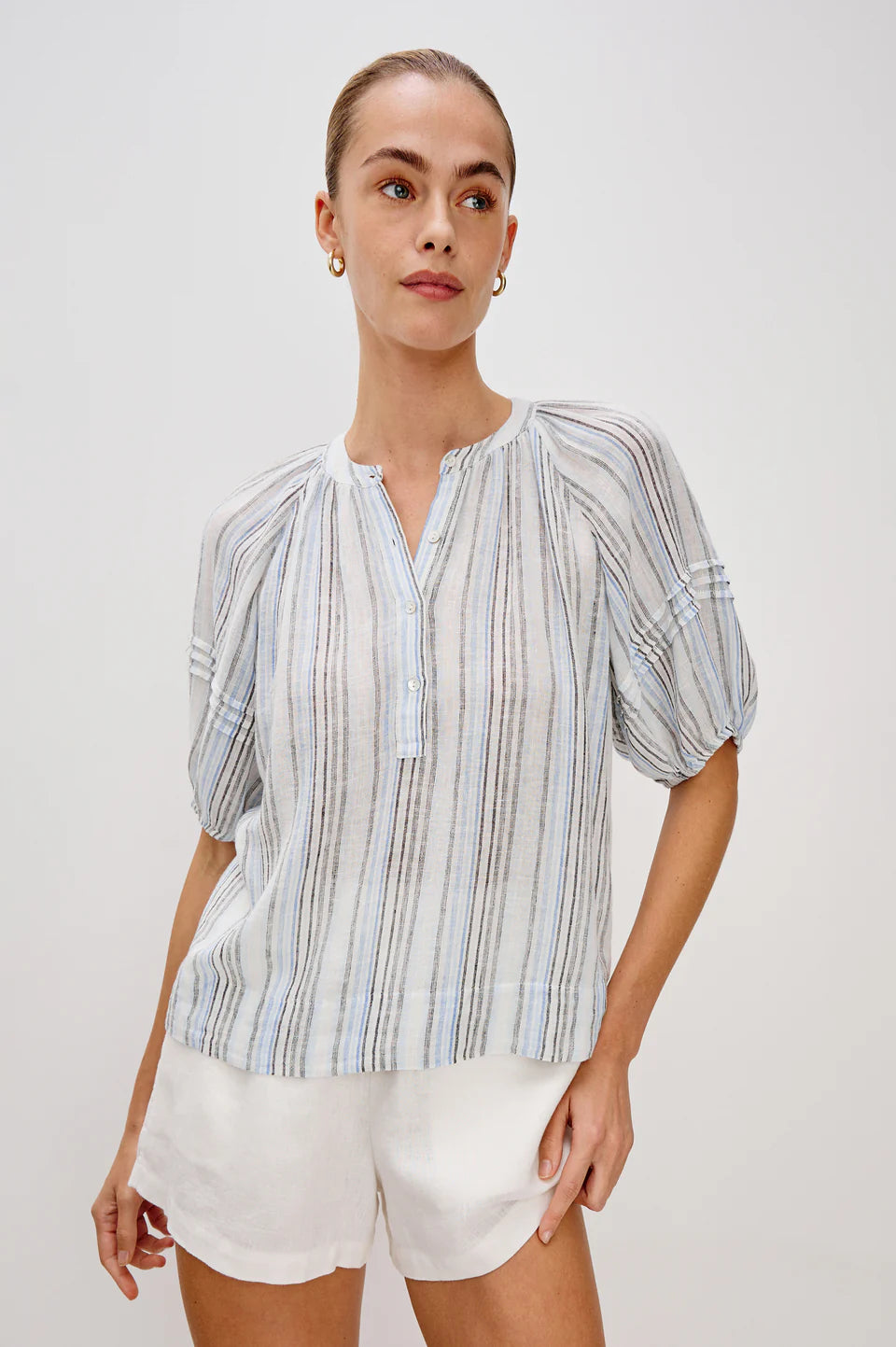 Shoshana Blouse - Antibes Stripe