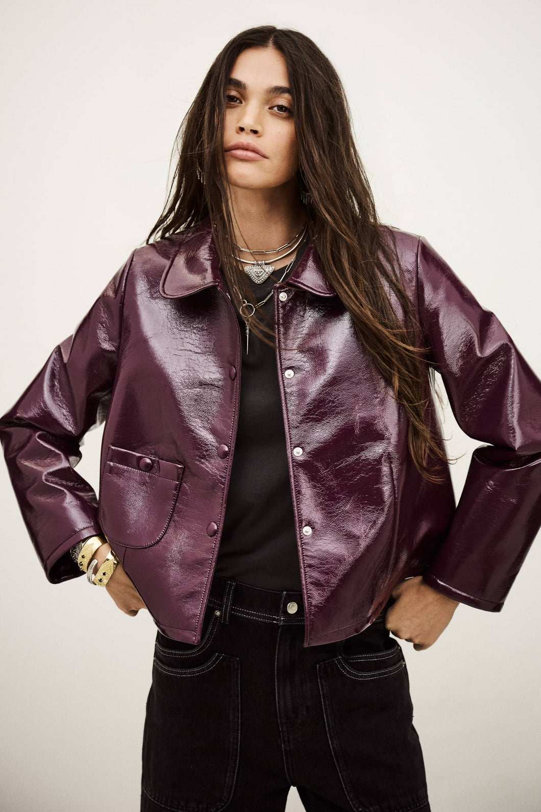 Meelos Jacket - Bordeaux