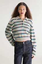 Load image into Gallery viewer, Dussy Stripe Knit - Heather Grey
