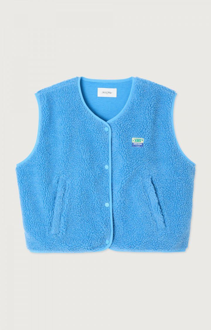 Hoktown Fleece Gilet - Sky Blue