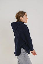 Load image into Gallery viewer, Ani Hooded Jacket - Navy
