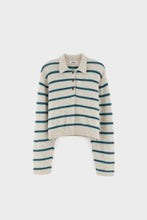 Load image into Gallery viewer, Dussy Stripe Knit - Heather Grey
