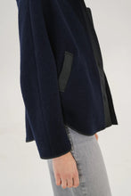 Load image into Gallery viewer, Ani Hooded Jacket - Navy
