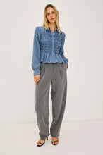 Load image into Gallery viewer, Bradshaw Shirt - Washed Indigo Stripe
