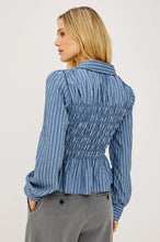 Load image into Gallery viewer, Bradshaw Shirt - Washed Indigo Stripe

