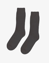Load image into Gallery viewer, Merino Wool Blend Sock - Lava Grey
