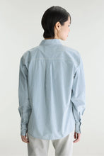 Load image into Gallery viewer, Jullia Shirt - Blue/White Stripe
