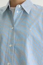 Load image into Gallery viewer, Jullia Shirt - Blue/White Stripe
