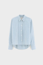 Load image into Gallery viewer, Jullia Shirt - Blue/White Stripe
