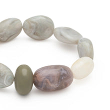 Load image into Gallery viewer, Flex Bracelet - Snow Green Marble
