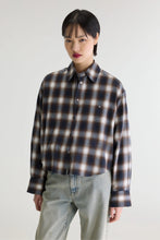 Load image into Gallery viewer, Johan Checked Shirt - Blue/Mocca
