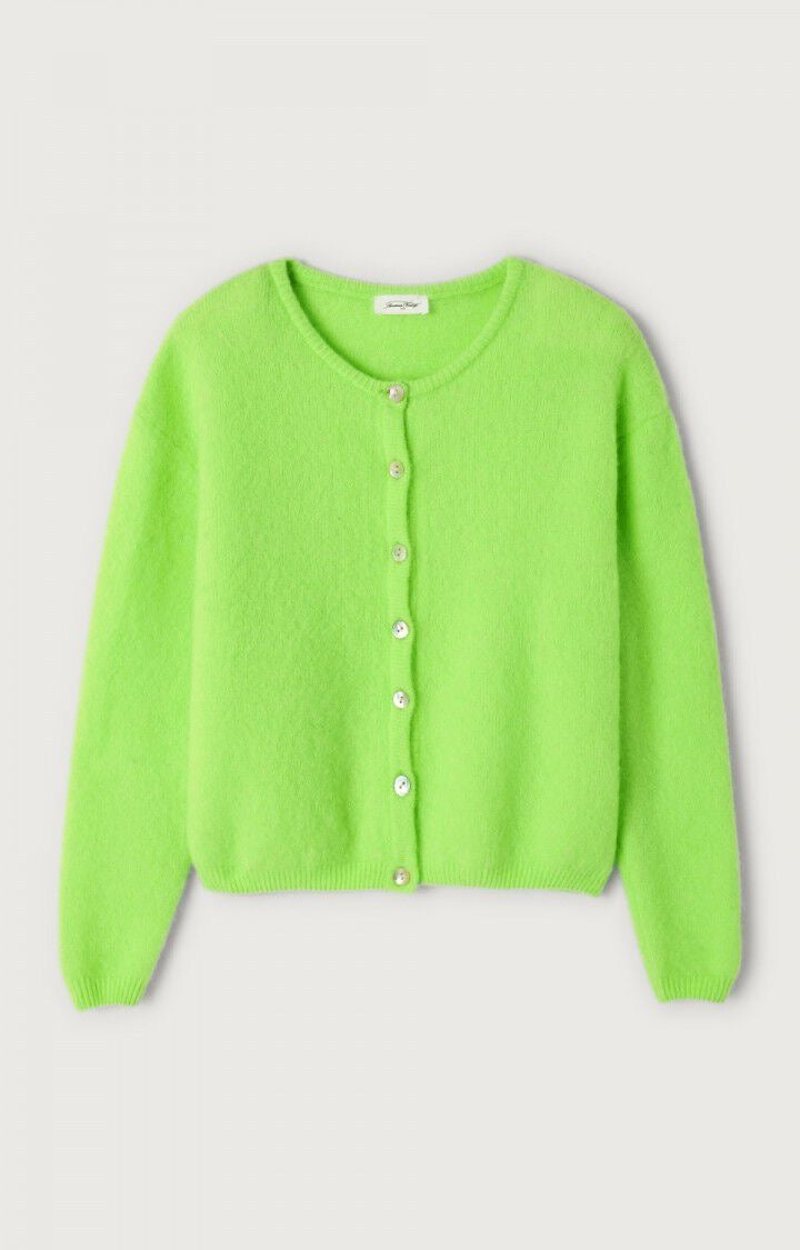 Vitow Cardigan - Apple Fluo