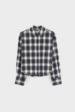 Load image into Gallery viewer, Johan Checked Shirt - Blue/Mocca
