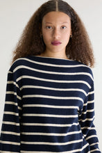 Load image into Gallery viewer, Fonsy T-Shirt - Navy Stripe
